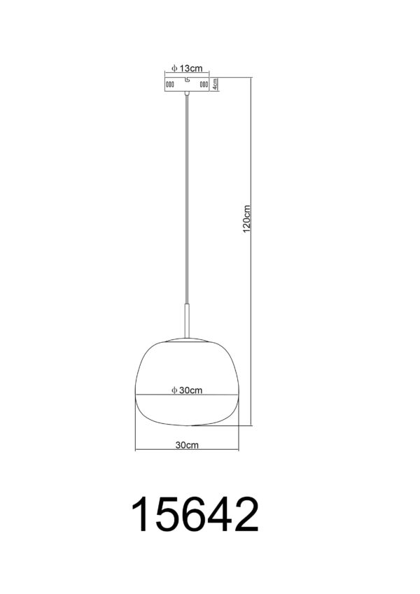 globo-hanglamp-firefly-zwart-glas-ø30cm-led-15642-1
