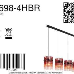 globo-hanglamp-gorley-rood-glas-groteeettafellamp-e27-15698-4hbr-8a
