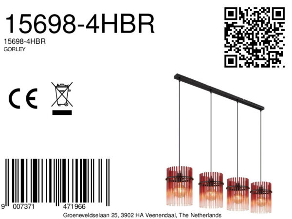 globo-hanglamp-gorley-rood-glas-groteeettafellamp-e27-15698-4hbr-8a