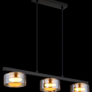 globo-hanglamp-higgins-zwart-glas-groteeettafellamp-led-16055-3hg-1