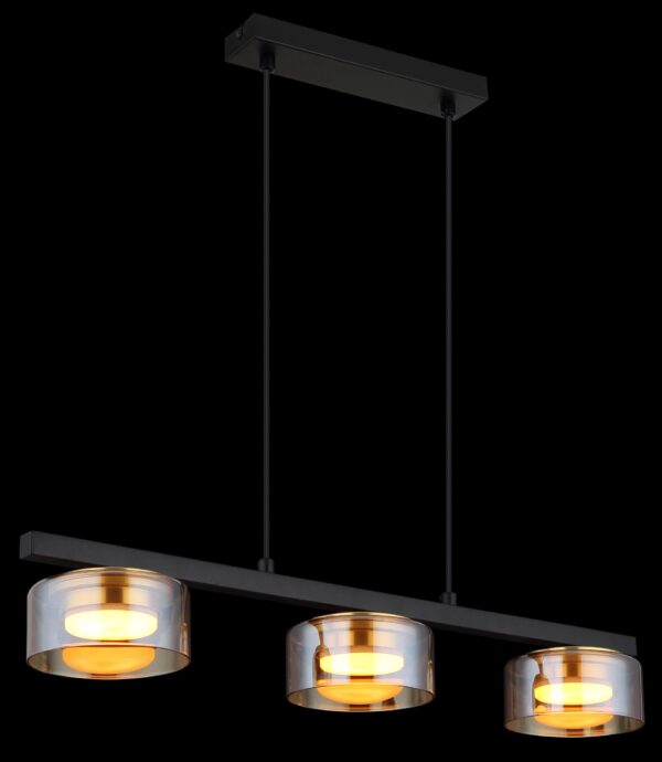 globo-hanglamp-higgins-zwart-glas-groteeettafellamp-led-16055-3hg-1
