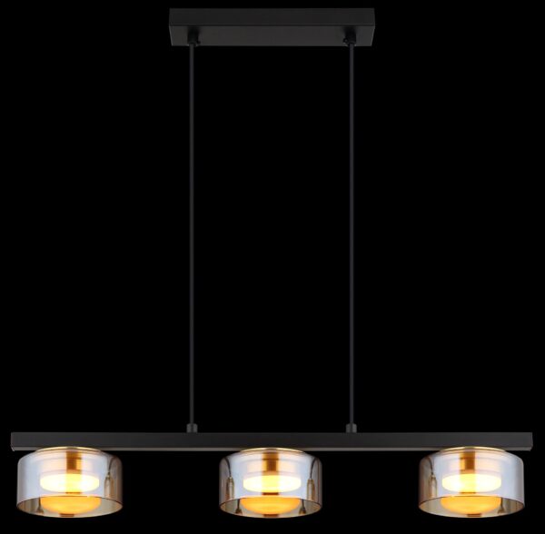 globo-hanglamp-higgins-zwart-glas-groteeettafellamp-led-16055-3hg-1