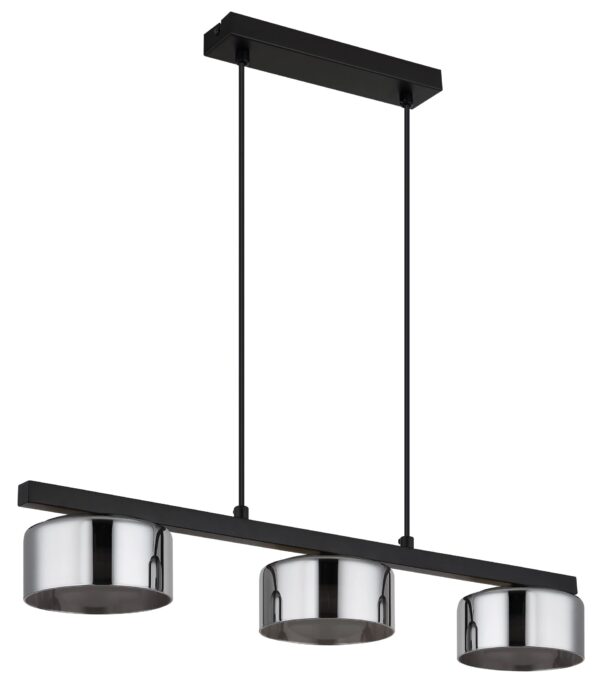 globo-hanglamp-higgins-zwart-glas-groteeettafellamp-led-16055-3hs-1