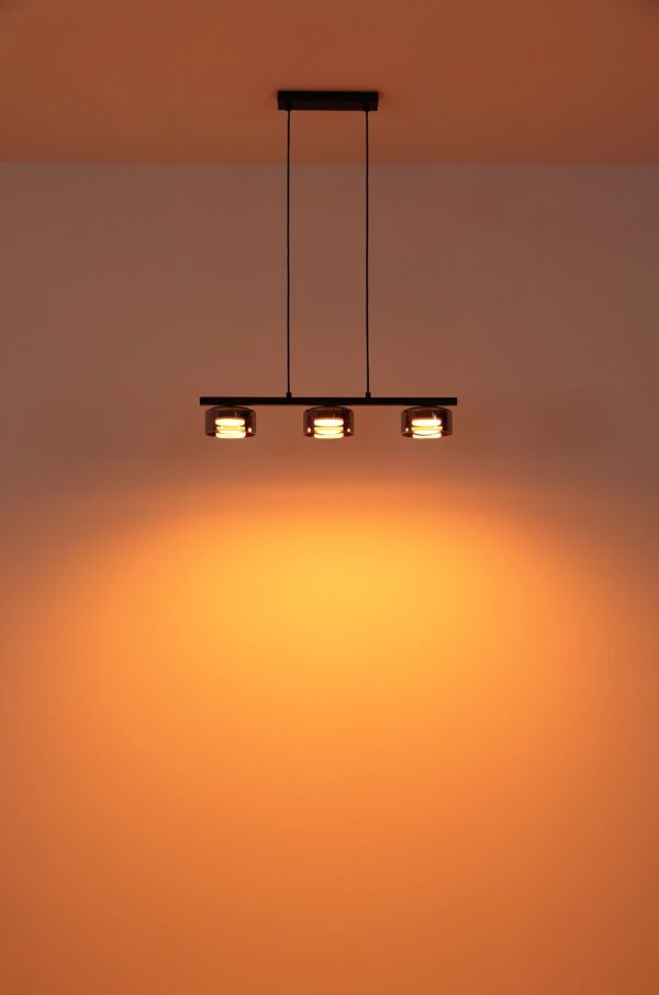 globo-hanglamp-higgins-zwart-glas-groteeettafellamp-led-16055-3hs-1