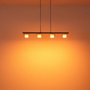 globo-hanglamp-higgins-zwart-glas-groteeettafellamp-led-16055-4hg-1
