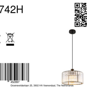 globo-hanglamp-jordana-zwart-glas-ø31cm-e27-15742h-8a