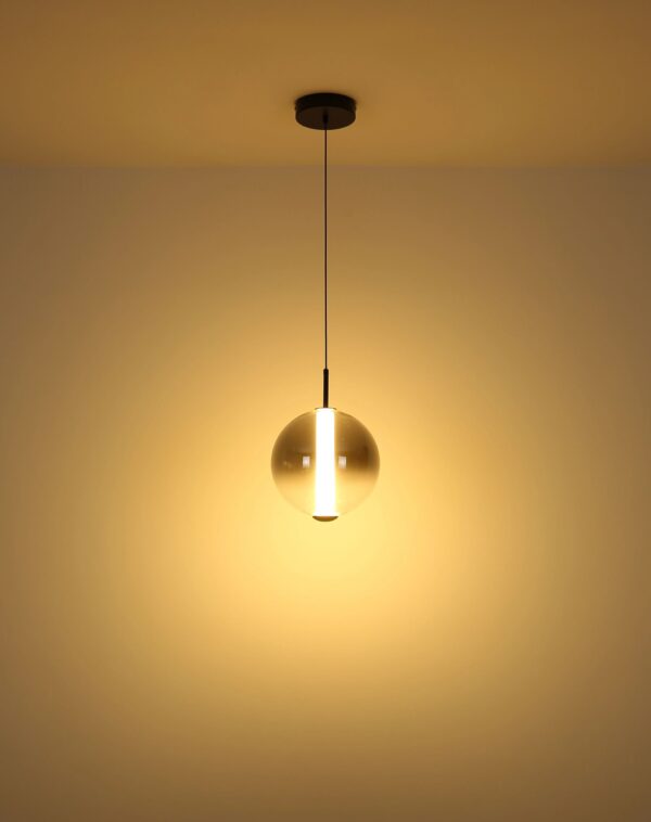 globo-hanglamp-lacy-zwart-glas-ø25cm-led-15798h-1
