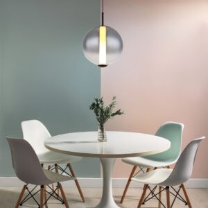globo-hanglamp-lacy-zwart-glas-ø25cm-led-15798h-1