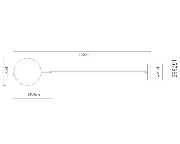 globo-hanglamp-lacy-zwart-glas-ø25cm-led-15798h-1