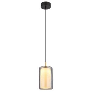 globo-hanglamp-lampigna-zwart-glas-ø18cm-led-15740-1
