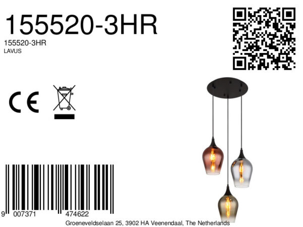 globo-hanglamp-lavus-multicolor-glas-ø45cm-e27-155520-3hr-8a