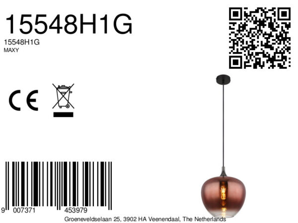 globo-hanglamp-maxy-rood-glas-ø29cm-e27-15548h1g-8a