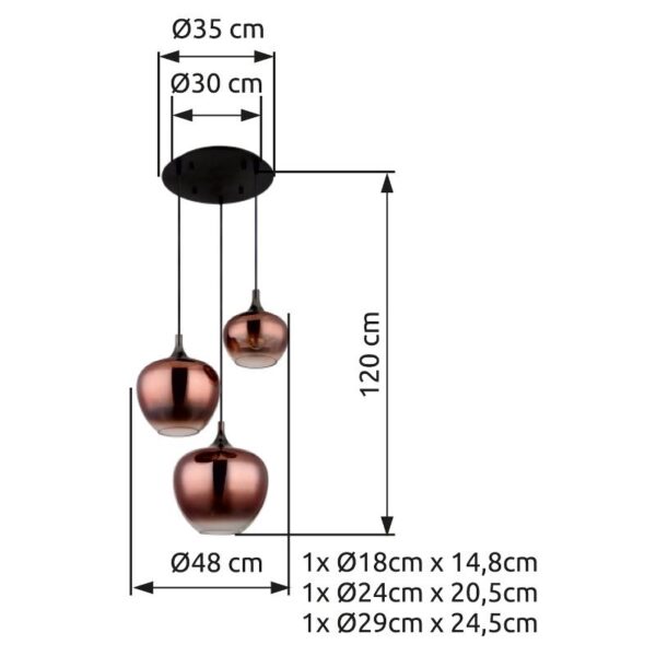 globo-hanglamp-maxy-rood-glas-ø48cm-e27-15548-3hg-1