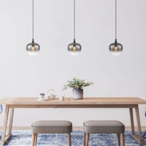 globo-hanglamp-maxy-zwart-glas-ø24cm-e27-15548h-1
