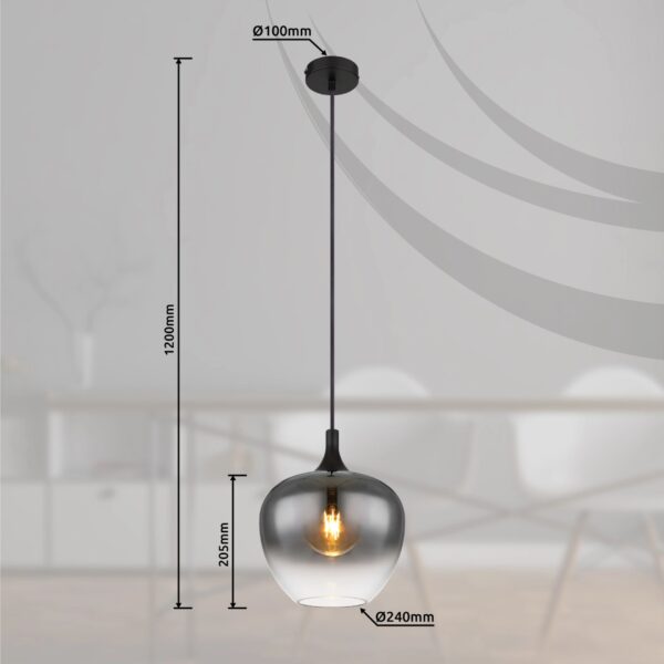 globo-hanglamp-maxy-zwart-glas-ø24cm-e27-15548h-1