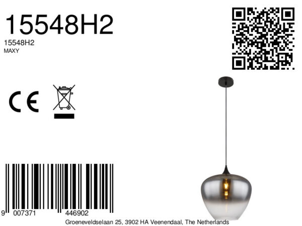 globo-hanglamp-maxy-zwart-glas-ø40cm-e27-15548h2-8a