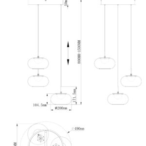 globo-hanglamp-quintara-staal-glas-ø49cm-led-15744-3hn-1