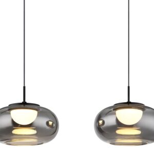 globo-hanglamp-quintara-zwart-glas-groteeettafellamp-led-15744-4h-1
