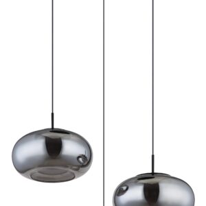 globo-hanglamp-quintara-zwart-glas-ø49cm-led-15744-3h-1
