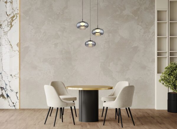 globo-hanglamp-quintara-zwart-glas-ø49cm-led-15744-3h-1