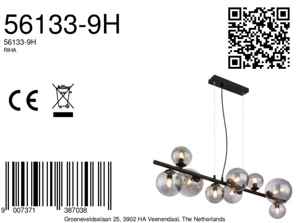 globo-hanglamp-riha-zwart-glas-groteeettafellamp-g9-56133-9h-8a