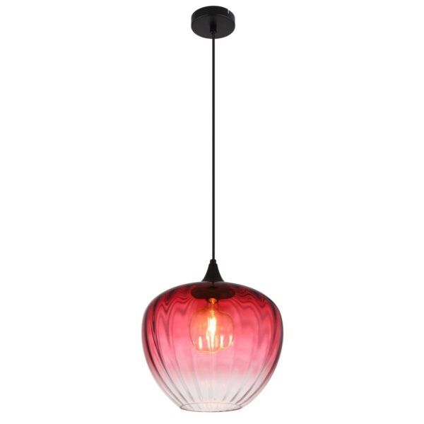 globo-hanglamp-sander-rood-glas-ø29cm-e27-15748h1r-1