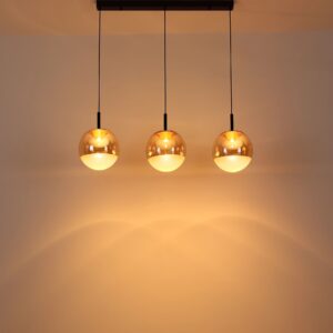 globo-hanglamp-severin-amberkleurig-glas-groteeettafellamp-led-16057-3h-1