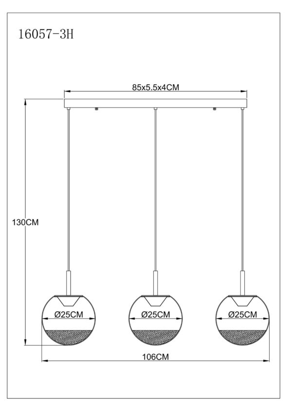 globo-hanglamp-severin-amberkleurig-glas-groteeettafellamp-led-16057-3h-1
