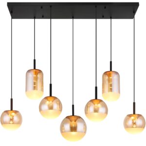 globo-hanglamp-severin-amberkleurig-glas-groteeettafellamp-led-16057-7h-1