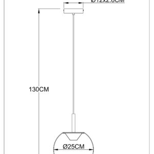 globo-hanglamp-severin-amberkleurig-glas-ø25cm-led-16057h-1