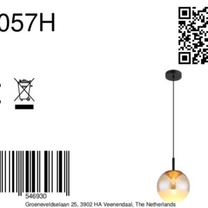globo-hanglamp-severin-amberkleurig-glas-ø25cm-led-16057h-8a