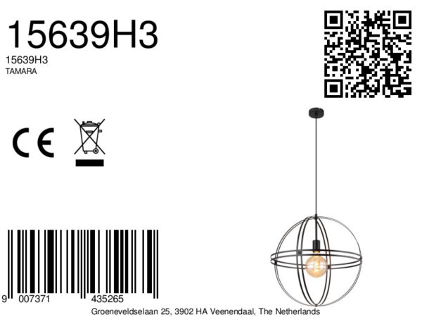 globo-hanglamp-tamara-zwart-metaal-ø50cm-e27-15639h3-8a
