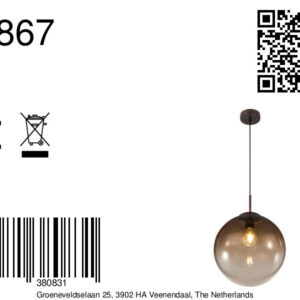 globo-hanglamp-varus-bruin-glas-ø30cm-e27-15867-8a