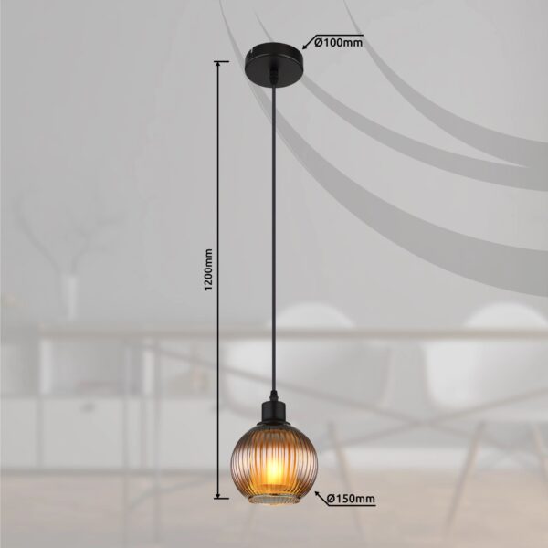 globo-hanglamp-zumba-zwart-glas-ø15cm-e27-15638p-1