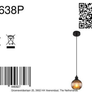 globo-hanglamp-zumba-zwart-glas-ø15cm-e27-15638p-8a