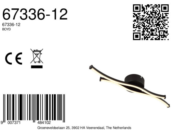 globo-plafonniere-boyd-zwart-metaal-led-67336-12-8a