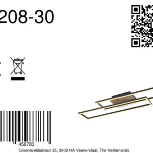 globo-plafonniere-dakari-zwart-metaal-led-67208-30-8a