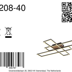 globo-plafonniere-dakari-zwart-metaal-led-67208-40-8a