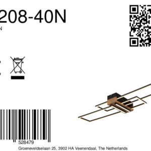 globo-plafonniere-dakari-zwart-metaal-led-67208-40n-8a