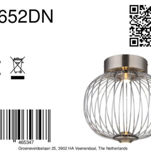 globo-plafonniere-galway-staal-metaal-ø30cm-led-15652dn-8a