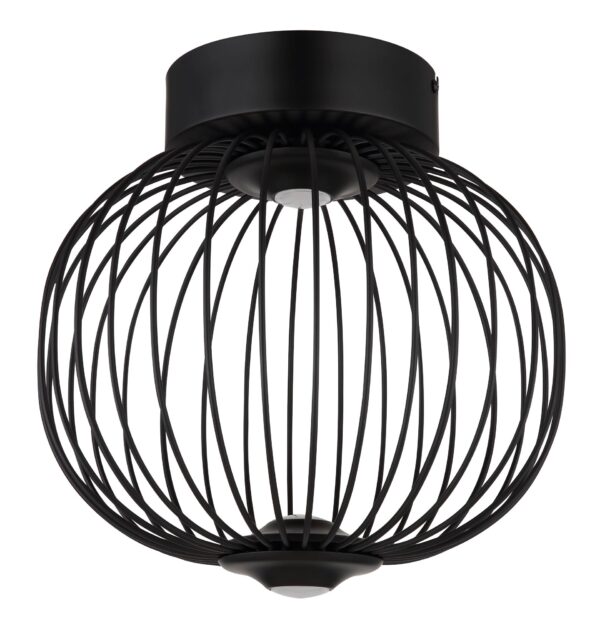 globo-plafonniere-galway-zwart-metaal-ø30cm-led-15652d-1