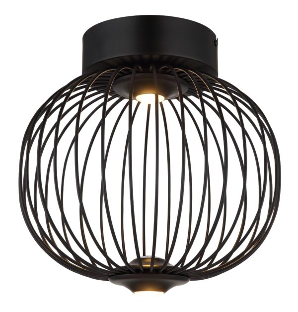 globo-plafonniere-galway-zwart-metaal-ø30cm-led-15652d-1