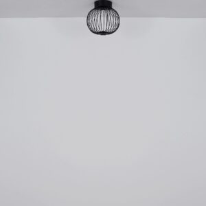 globo-plafonniere-galway-zwart-metaal-ø30cm-led-15652d-1