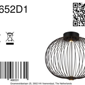 globo-plafonniere-galway-zwart-metaal-ø50cm-led-15652d1-8a