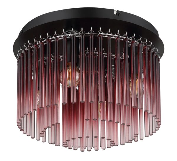 globo-plafonniere-gorley-zwart-glas-ø32cm-e14-15698dbr-1