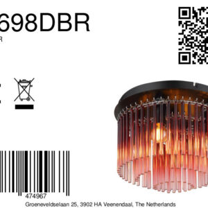 globo-plafonniere-gorley-zwart-glas-ø32cm-e14-15698dbr-8a