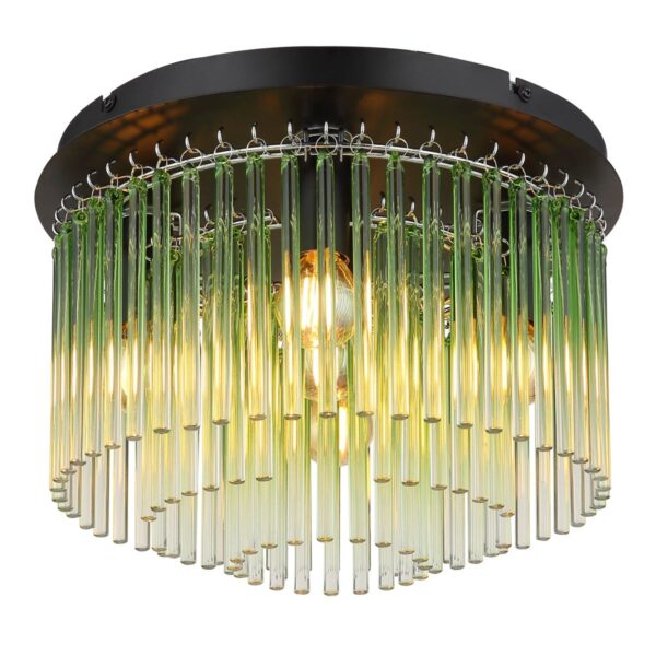 globo-plafonniere-gorley-zwart-glas-ø32cm-e14-15698dg-1