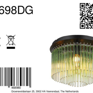 globo-plafonniere-gorley-zwart-glas-ø32cm-e14-15698dg-8a
