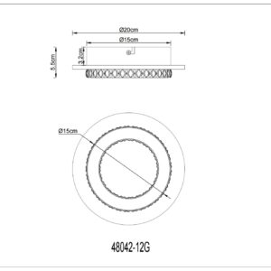 globo-plafonniere-jayden-zwart-metaal-ø20cm-led-48042-12g-1