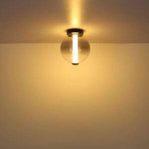 globo-plafonniere-lacy-zwart-glas-ø25cm-led-15798d-1